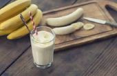 Hoe maak je een banaan Milkshake
