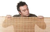 How to Tie van een bamboe-schaduw