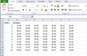 Hoe een standaarddeviatie grafiek maken in Excel