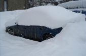 Hoe duidelijk van sneeuw uit een auto