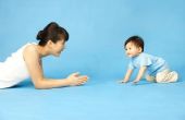 Hoe een 6-maand-oude de fysieke ontwikkeling te stimuleren