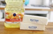 Hoe boter Canola olie vervangen
