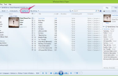 Het importeren van muziek met Windows Mediaplayer