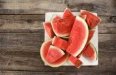 Kan snijden watermeloen laatst ongekoeld?