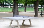 Hoe te repareren van een Ping-Pong tafel oppervlak