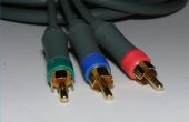 Het gebruik van Component kabels voor HDTV