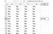 Hoe te tellen het aantal tijden die een woord wordt weergegeven in Excel