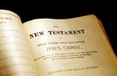 Verschillende soorten schrijven gevonden in het nieuwe Testament