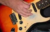 Het gebruik van een draadloze gitaar instellen met effecten pedalen