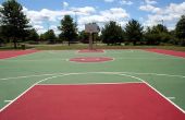 Basketbal sportschool grootte verordeningen