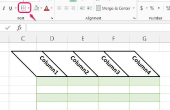 Hoe maak je tekst verticaal in Excel