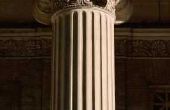 Griekse kolom ambachten