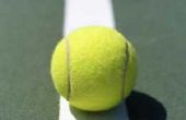 Een Project van de wetenschap met koude versus warme tennisballen