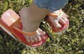 Waarom moeten kinderen niet draag sandalen