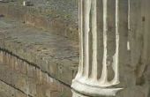 DIY decoratieve Griekse of Romeinse kolommen