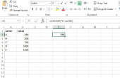 Hoe gebruik ik een brief te vertegenwoordigen een waarde in Excel?