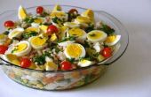 Hoe salades om koel te houden tijdens picknicken