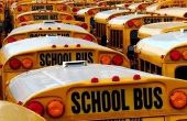 Feiten op schoolbussen