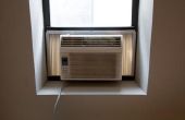 Hoe schoon de schimmel van een venster-airconditioner