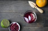 Granaatappel Gin en Tonic Cocktail recept