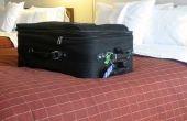 Hoe Pack een koffer als bedienden van de vlucht