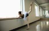 Langzame been liften in Ballet