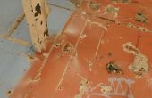 Hoe te verwijderen van gelijmd-down ontworpen Bevloering van het hardhout met een houten ondervloer