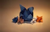 Hoe maak je een ronde Origami kom