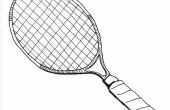 Hoe teken je een Tennis Racket