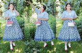 Dorothy-geïnspireerde kostuum DIY No-Naai