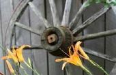 Hoe om te herstellen van een oude houten Wagon Wheel