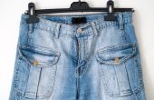 Hoe maak je nieuwe Jeans A zachte blauwe kleur