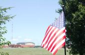 Hoe de Amerikaanse vlag op Memorial Day