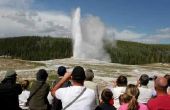 De beste tijd om bezoek Yellowstone Park