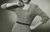 Stijlen van vrouwen jurken in de 40s & 50s