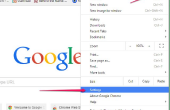 Het gebruik van de Internet-opties in Google Chrome
