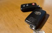 Het wijzigen van de externe sleutel batterij voor een Toyota