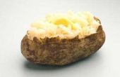 Is een zwarte vlek in het midden van een gepofte aardappel veilig?
