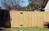 How to Build een poort van behandelde houten panelen