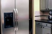 Hoe schoon een RVS koelkast