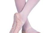 Hoe om te naaien elastische op Ballet Slippers