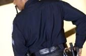 Het rangschikken van een politie Duty Belt met een garnizoen riem
