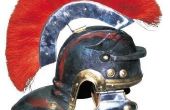 Hoe maak je een Romeinse helm met een pluim