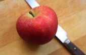 Het gebruik van een Apple Peeler, Corer & Slicer