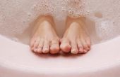 Het verwijderen van toxines uit je voeten