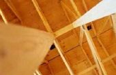 Hoe ver uit elkaar kan u een balken plafond omvatten?