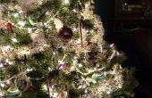 Hoe te het koord van de lichten op een kerstboom