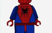 Hoe teken je een LEGO Spiderman