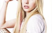 Het toepassen van Avril Lavigne make-up