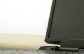 Hoe zet het scherm zijwaarts op een Laptop